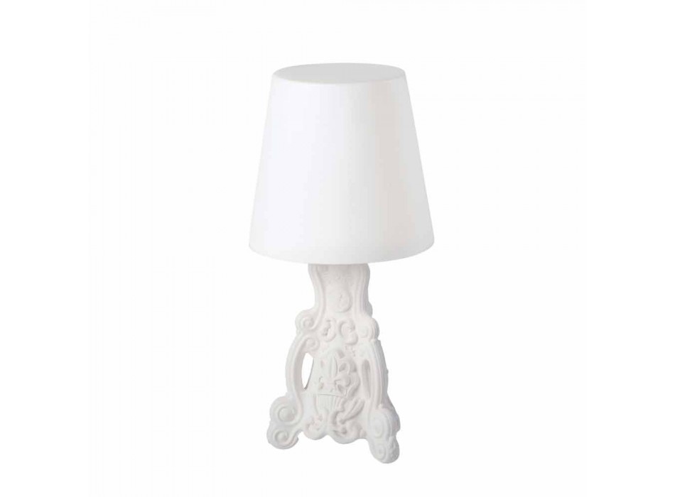 Slide Lampe de table Lady of Love de design lumineux fabriqué en Italie Viadurini