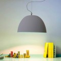 Lampe à suspension peinte In-es.artdesign H2o Modern cement