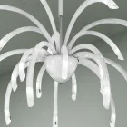 Lustre en verre vénitien à 21 lumières fait à la main en Italie - Jason Viadurini