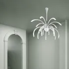 Lustre en verre vénitien à 21 lumières fait à la main en Italie - Jason Viadurini