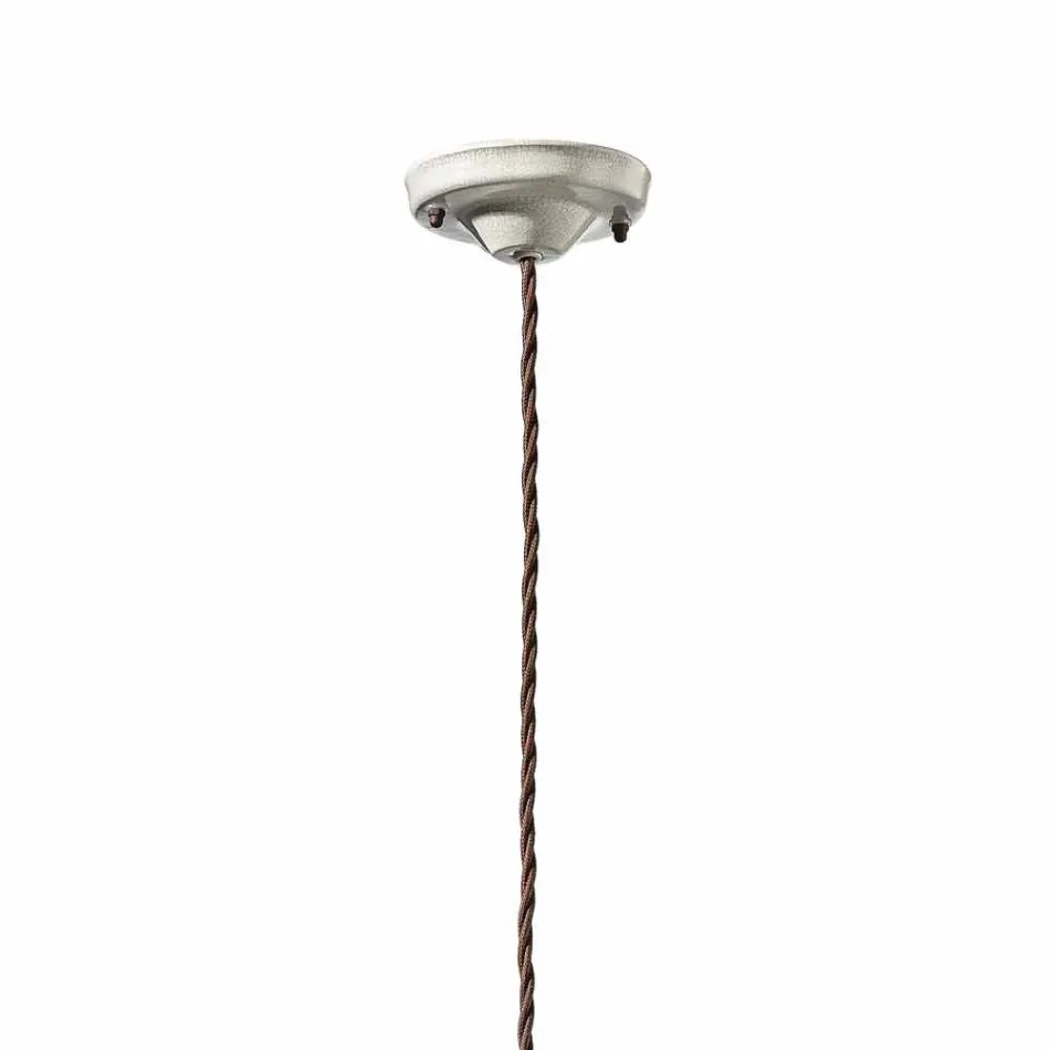 Lustre suspendu style industriel Ferroluce Viadurini