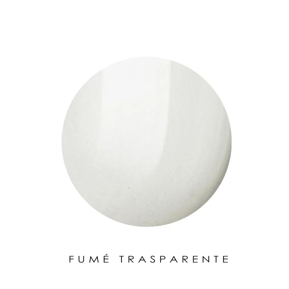 Lustre à trois lumières avec barre circulaire en verre soufflé, fabriqué en Italie - Soffio Viadurini
