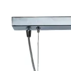 Lustre vénitien à trois lumières en verre soufflé, fabriqué en Italie - Soffio Viadurini