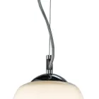 Lustre vénitien à trois lumières en verre soufflé, fabriqué en Italie - Soffio Viadurini
