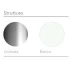 Lustre artisanal en verre et métal de Venise - Bolle Balloton Viadurini