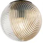 Lustre à 3 lumières en verre soufflé en forme de sphère fabriqué en Italie - Prilla Viadurini