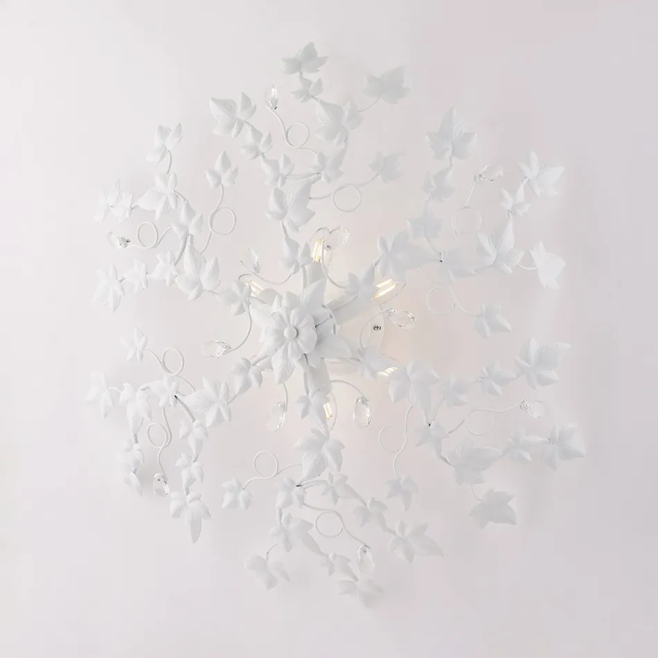 Lustre suspendu en cristal pour sublimer les espaces intérieurs lumineux – Orchidea Viadurini