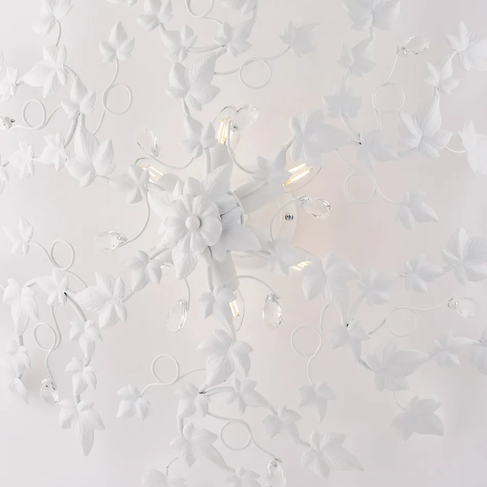 Lustre suspendu en cristal pour sublimer les espaces intérieurs lumineux – Orchidea Viadurini