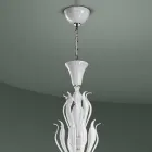 Lustre en verre de Venise à 12 lumières fait à la main en Italie - Agustina Viadurini