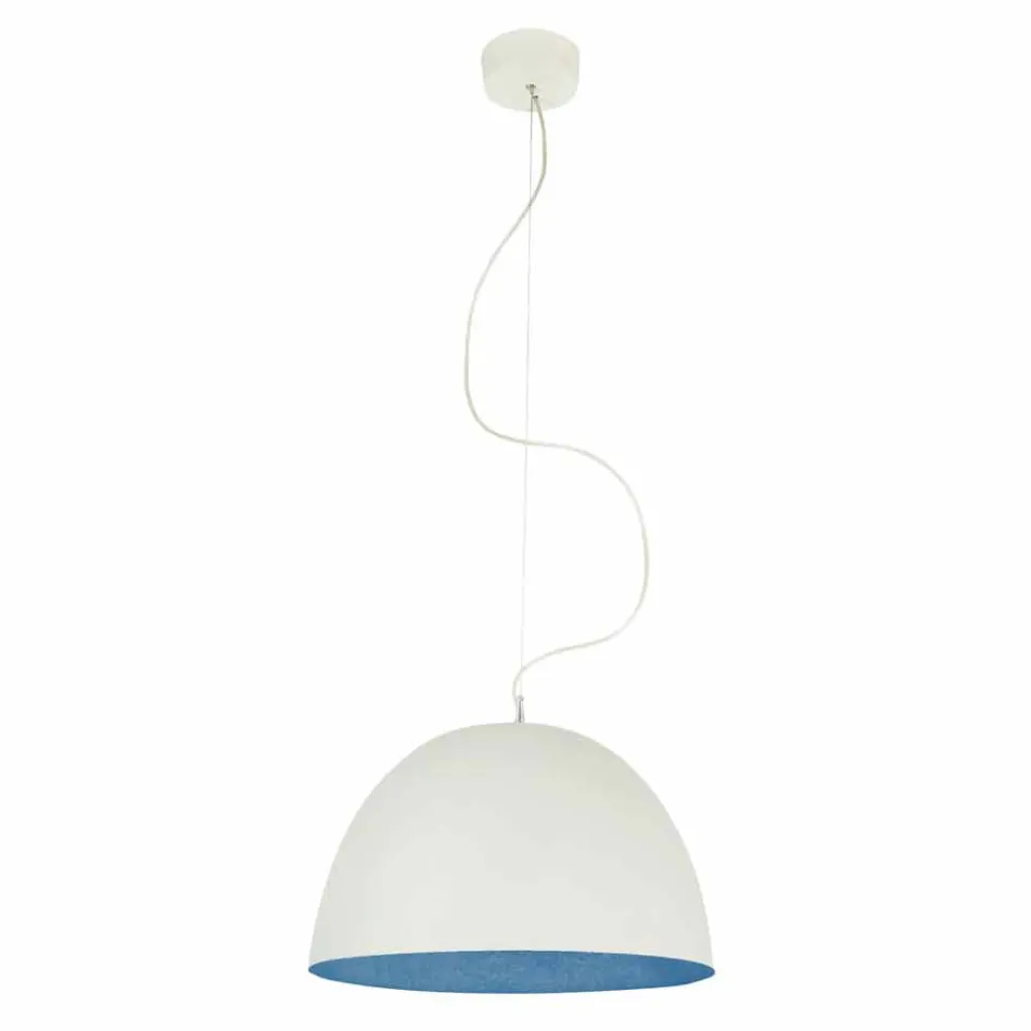 Lustre design moderne In-es.artdesign H2o en nébulite de couleur Viadurini