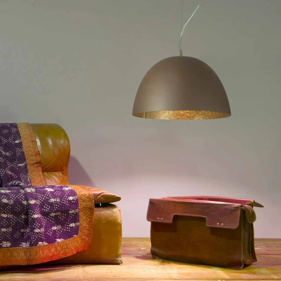 Lustre design moderne In-es.artdesign H2o en nébulite de couleur Viadurini