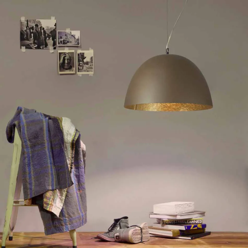 Lustre design moderne In-es.artdesign H2o en nébulite de couleur Viadurini