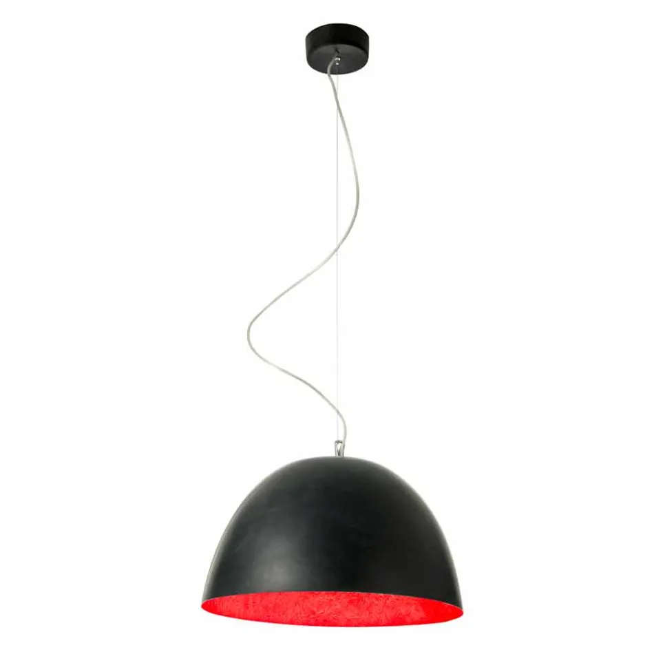 Lustre design moderne In-es.artdesign H2o en nébulite de couleur Viadurini