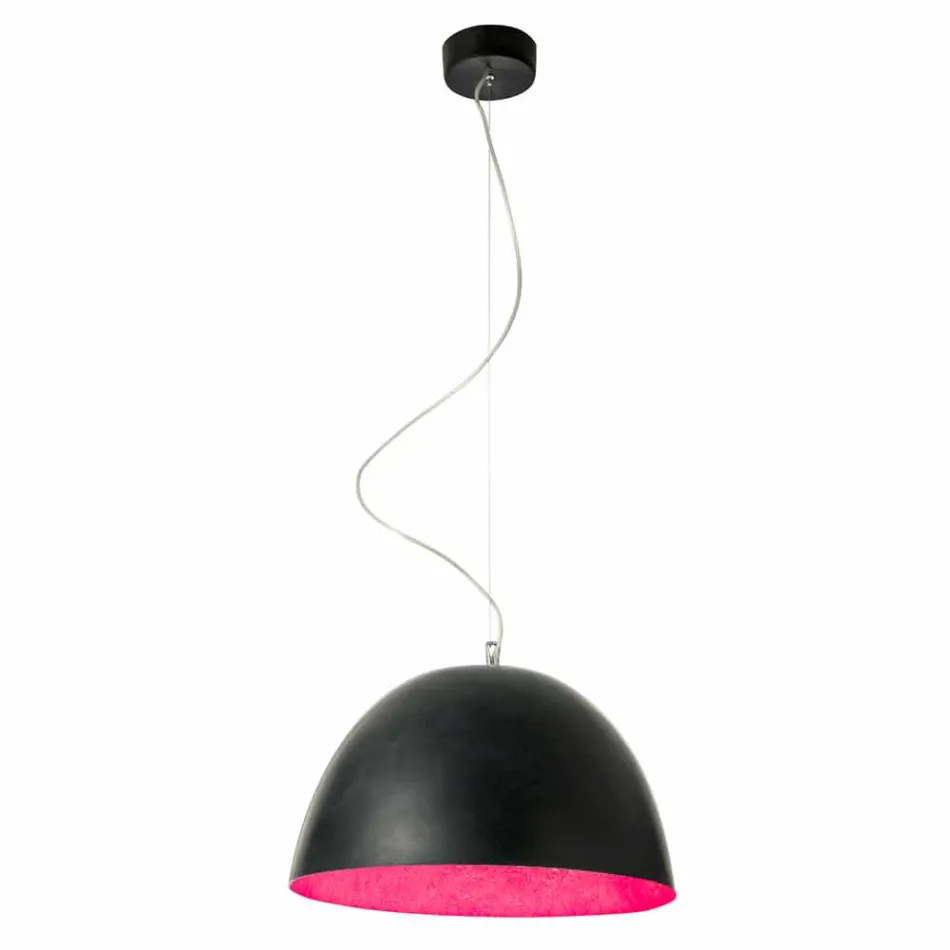 Lustre design moderne In-es.artdesign H2o en nébulite de couleur Viadurini