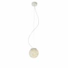 Lustre design moderne In-es.artdesign Lune blanche en nébulite Viadurini