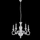 Lustre en bois fabriqué en Italie pour la décoration intérieure - Florence Viadurini