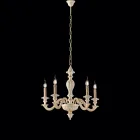 Lustre en bois fabriqué en Italie pour la décoration intérieure - Milan Viadurini