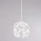 Lustre en métal avec pendentifs en cristal pour intérieurs élégants – Orchidea Viadurini