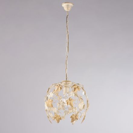 Lustre en métal avec pendentifs en cristal pour intérieurs élégants – Orchidea Viadurini