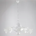 Lustre en métal et en verre pour illuminer des intérieurs raffinés – Sirio Viadurini