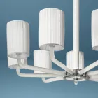 Lustre en Verre de Venise et Métal Fait à la Main en Italie - Graham Viadurini