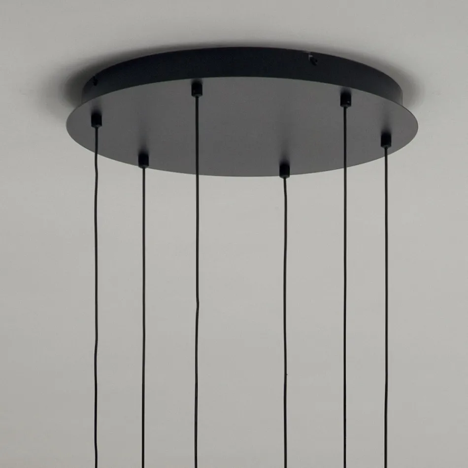 Lustre en verre soufflé coloré et à décor de ballons - Fée Viadurini