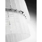 Lustre moderne 36 lumières en verre artisanal de luxe italien - Valadier Viadurini