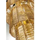 Lustre moderne 36 lumières en verre artisanal de luxe italien - Valadier Viadurini