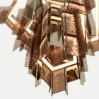 Velis - Lustre moderne en verre fusionné au design élégant, fabriqué en Italie Viadurini