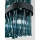 Lustre en verre soufflé de luxe artisanal italien moderne - Maesta Viadurini