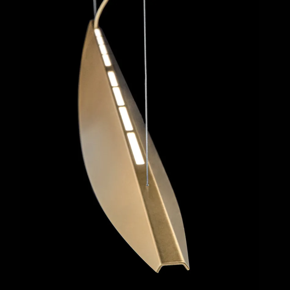 Lustre en aluminium recyclable de différentes couleurs - Mila Viadurini