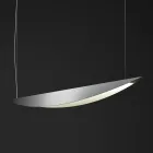 Lustre en aluminium recyclable de différentes couleurs - Mila Viadurini