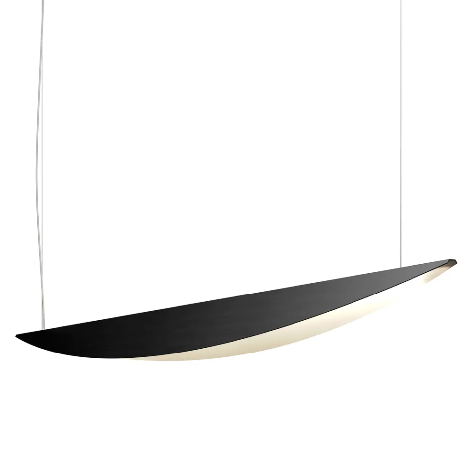 Lustre en aluminium recyclable de différentes couleurs - Mila Viadurini