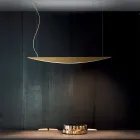 Lustre en aluminium recyclable de différentes couleurs - Mila Viadurini