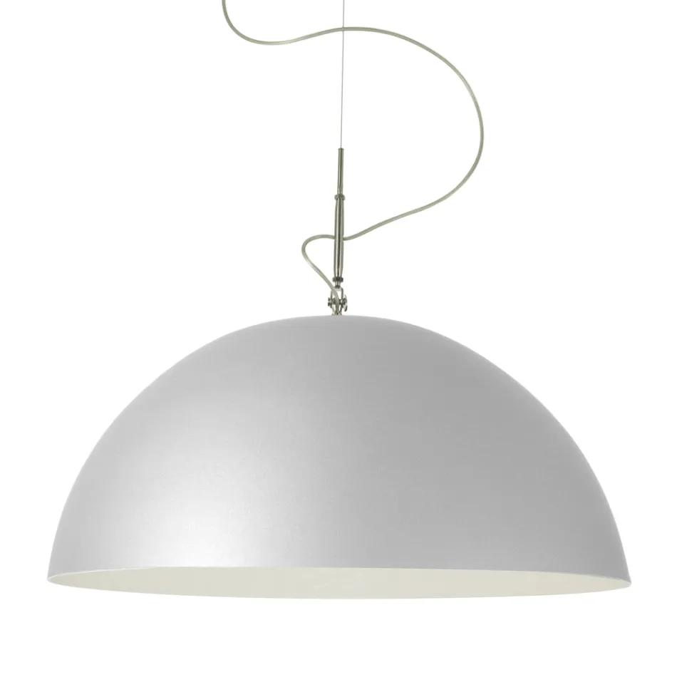 Lustre Suspendu en Laprene et Nébulite - Mezza Luna par In-es.artdesign Viadurini