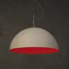 Lustre Suspendu en Laprene et Nébulite - Mezza Luna par In-es.artdesign Viadurini