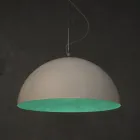 Lustre Suspendu en Laprene et Nébulite - Mezza Luna par In-es.artdesign Viadurini