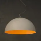 Lustre Suspendu en Laprene et Nébulite - Mezza Luna par In-es.artdesign Viadurini