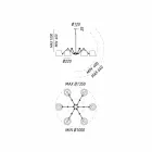 Lustre de style industriel en fer et en laiton Reporter Il Fanale Viadurini