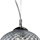 Lustre linéaire à trois lumières en verre vénitien fabriqué en Italie - Elisia Viadurini