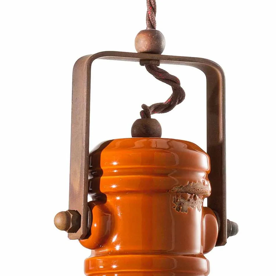 conception de lustre en céramique faits à la main Vintage Cameron Ferroluce Viadurini