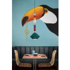 Lustre Vintage en Céramique Vert ou Jaune Fabriqué en Italie - Ferroluce Lariat Viadurini