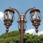 Lampadaire 3 Lumières Style Vintage en Aluminium Fabriqué en Italie - Leona Viadurini