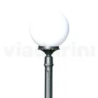 Lampadaire de 172 cm de haut en Acrylique et Aluminium Anthracite Fabriqué en Italie - Trovaantracite Viadurini