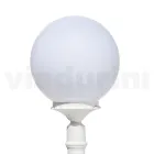 Lampadaire de 172 cm de haut en acrylique blanc et aluminium fabriqué en Italie - Trovabianco Viadurini