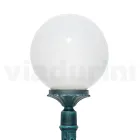 Lampadaire de 172 cm de haut en acrylique noir et aluminium fabriqué en Italie - Trovanero Viadurini