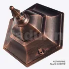 Lampe de jardin hauteur 179 cm en verre et 5 finitions aluminium - Pinako Viadurini