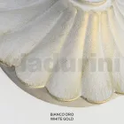 Lampadaire de 69 cm de haut en acrylique blanc et aluminium fabriqué en Italie - Trovabianco Viadurini