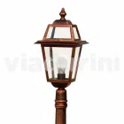 Lampadaire bas pour extérieur en aluminium fabriqué en Italie, Kristel Viadurini