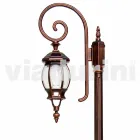 Lampe de jardin classique en aluminium Anika fabriquée en Italie Viadurini